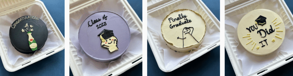 Graduation Bento Cake 