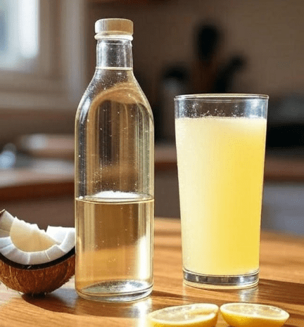 Apple Cider Vinegar and Lemon Juice