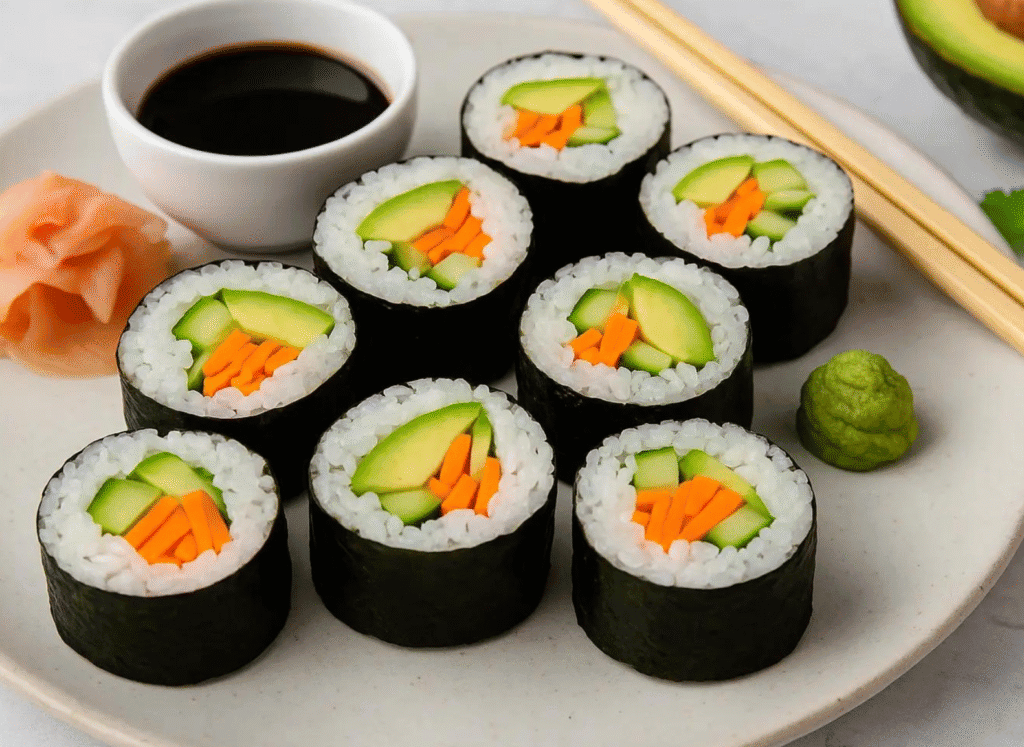 Restaurant style sushi